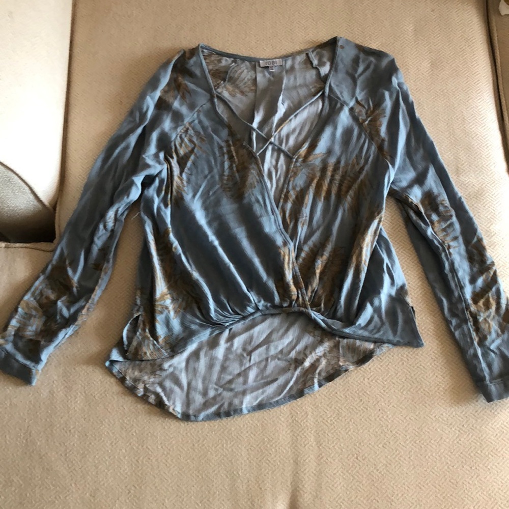 Tobi long sleeve blouse